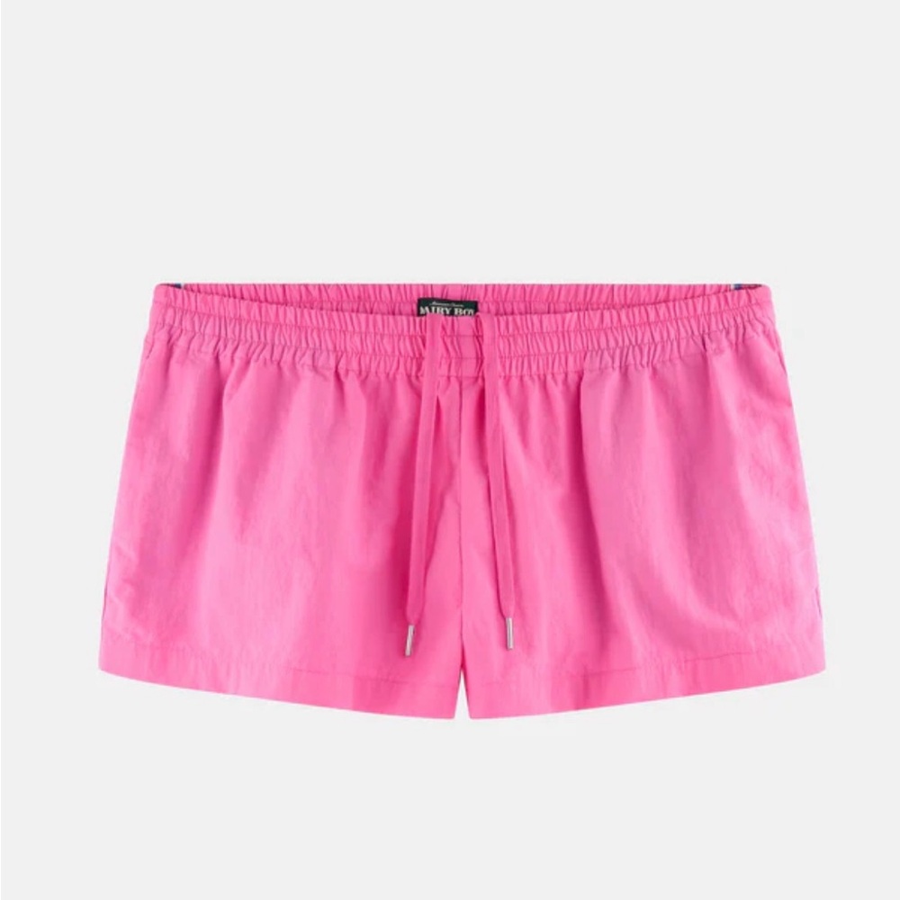 Dairy boy trail shorts in highlighter pink